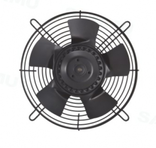 Осевой вентилятор с защитной решеткой Ровен YWF(K)6E-630-Z (Axial fans) всасывание