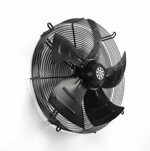 Осевой вентилятор с защитной решеткой Ровен YWF(K)6E-630-Z (Axial fans) всасывание